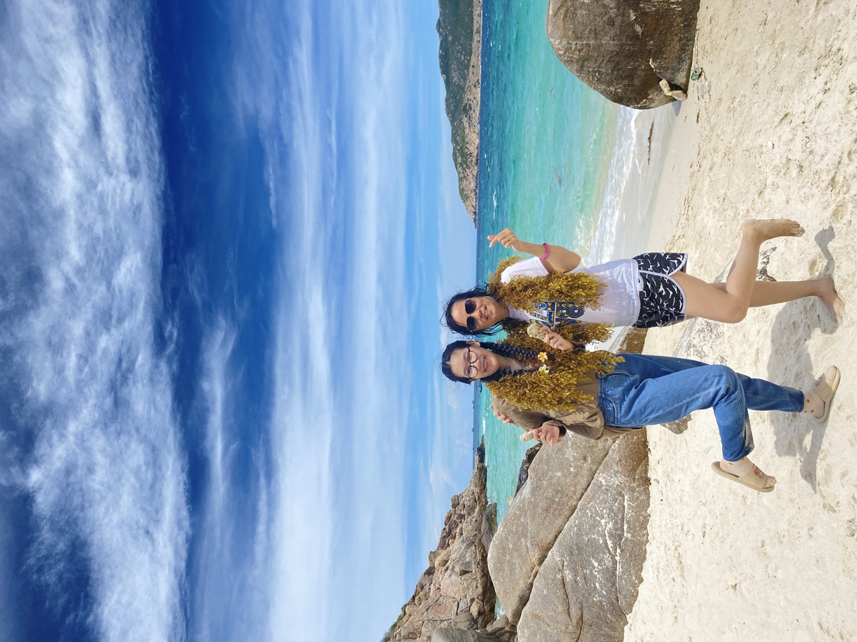 Plage secrète aux algues marines — excursion